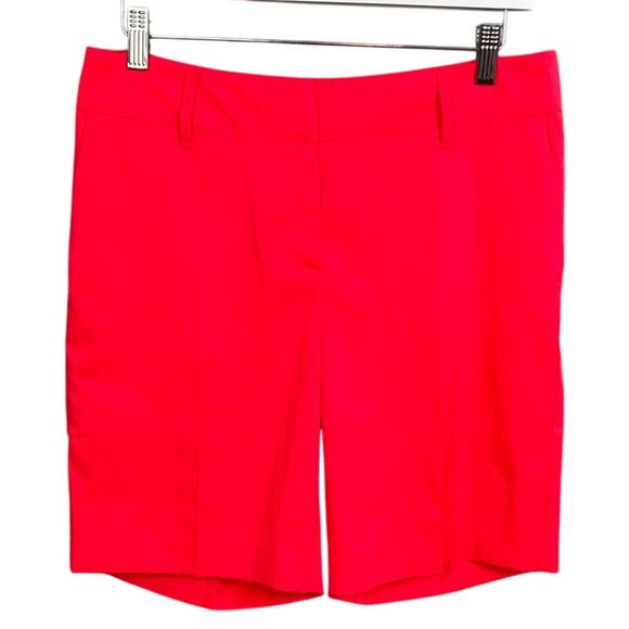 Annika Women's Golf Shorts Performance Shorts Size 6 Neon Watermelon Pink - Picture 1 of 10